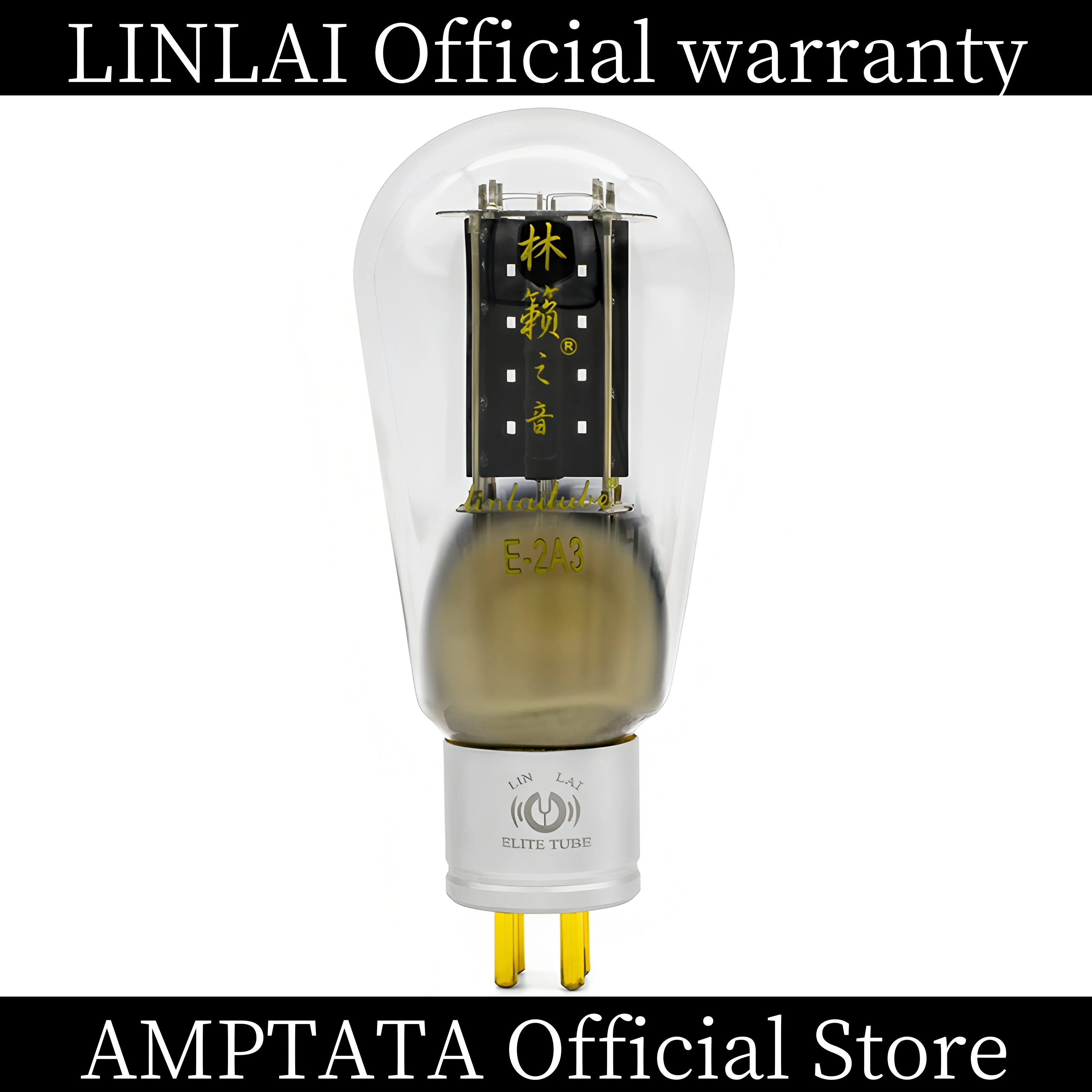 LinLai E-2A3 / Série principal Top Elite / Tubo de vácuo / Atualização WE 2A3C 2A3B / Amplificador / 15 meses de garantia / Par combinado