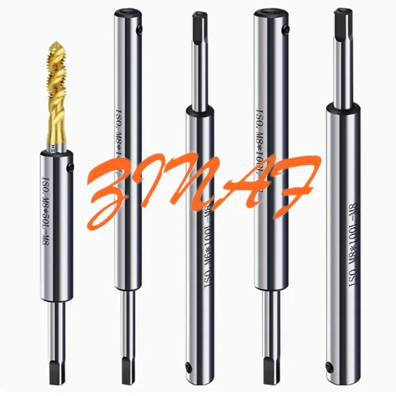 Tapping Tool Deep cavity processing JIS ISO M3 M4 M5 M6 M8 M10-M20 Tap extension rod Tap Extened Sleeve Tools Extension Rod