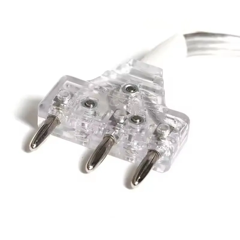 Fencing Devices Cord Fencing Body Cord 2-Prong Foil/Sabre Wire with Transparent Cable Plugs Suitable For Foil Stainless Steel