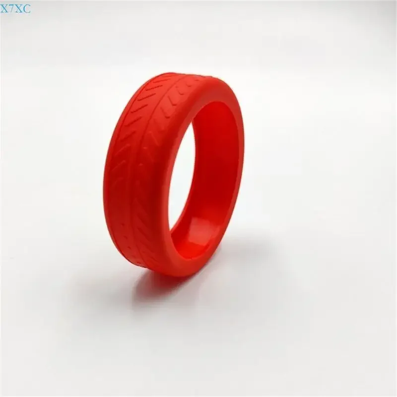 X7XC 10pcs Silicone Wheel Cover for Luggage Absorb Shocks and Protect Your Suitcase Fashionable Wheel Accessory