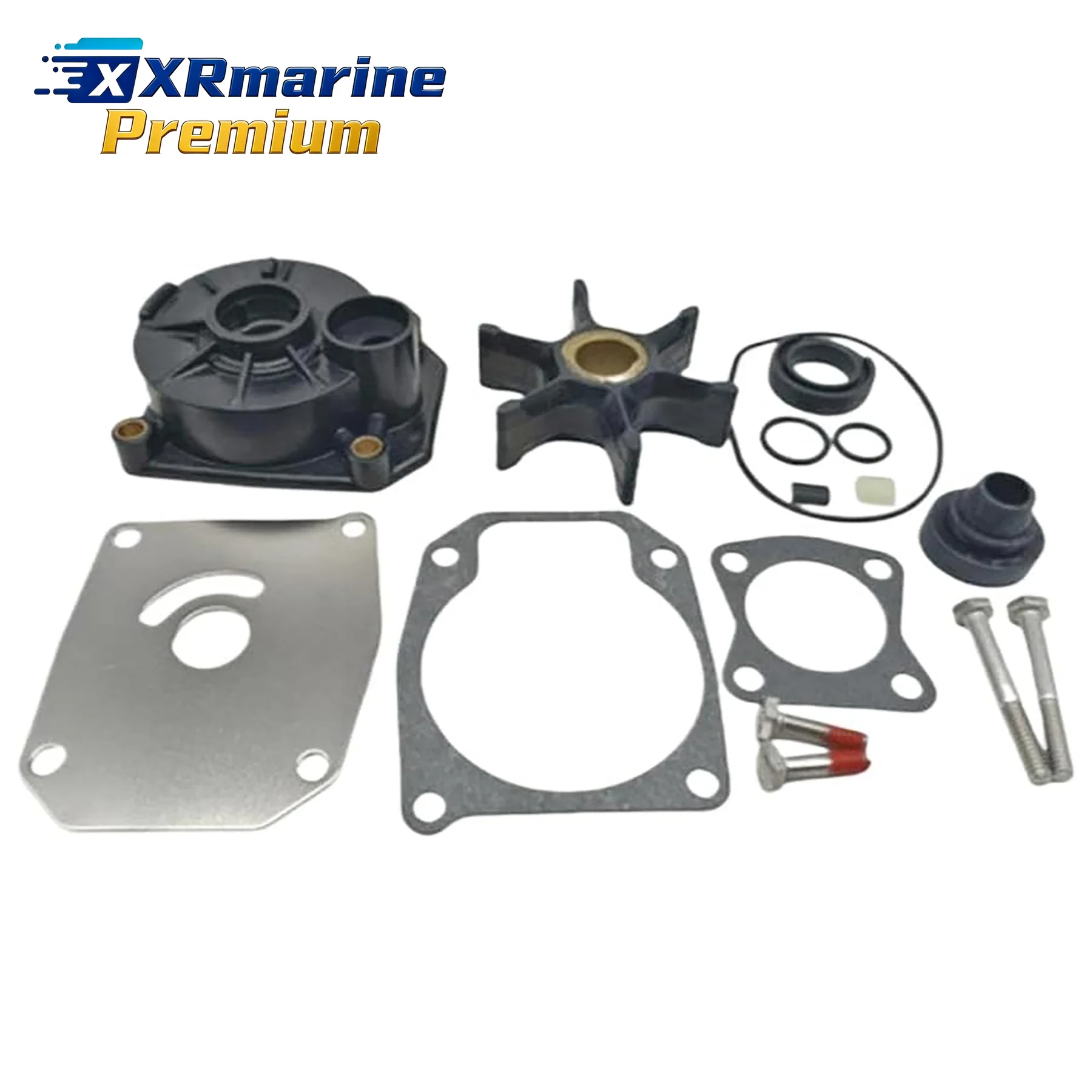 Outboard Water Pump Impeller Repair Kit W/Housing for Johnson Evinrude 5000308 0438593 0769459 0437772 0437771 438593 769459
