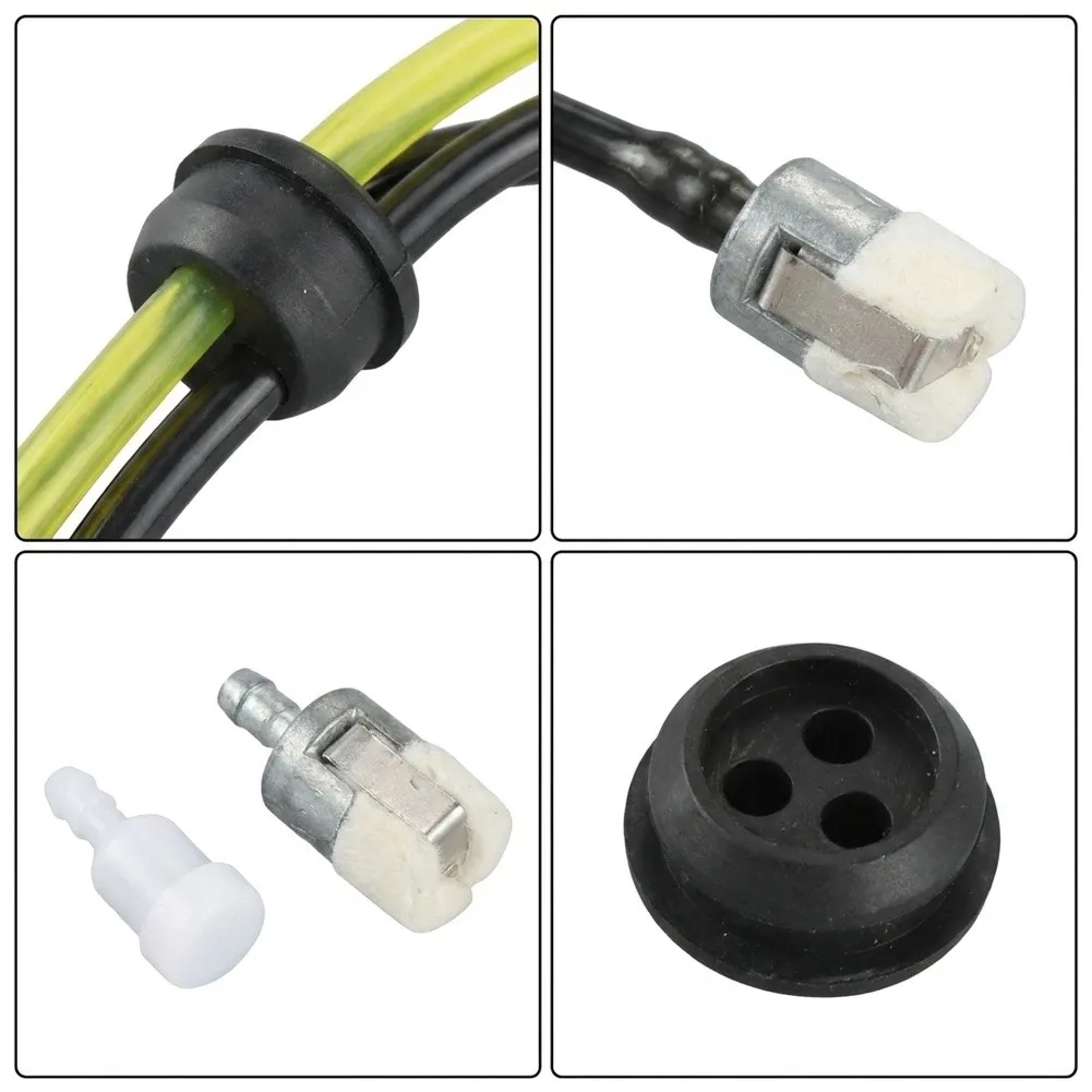 Fuel Line Kit Containing Filter and Vent for For trimming Equipment Including V13700003 Compatible Installation Setup