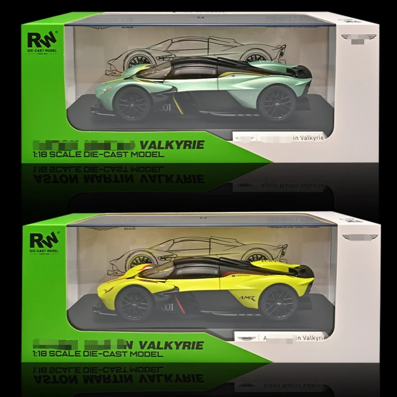 

1:18 Valkyrie Supercar Alloy Car Model Hobby Limited Edition Simulation Model Collection Gift Children's Toys
