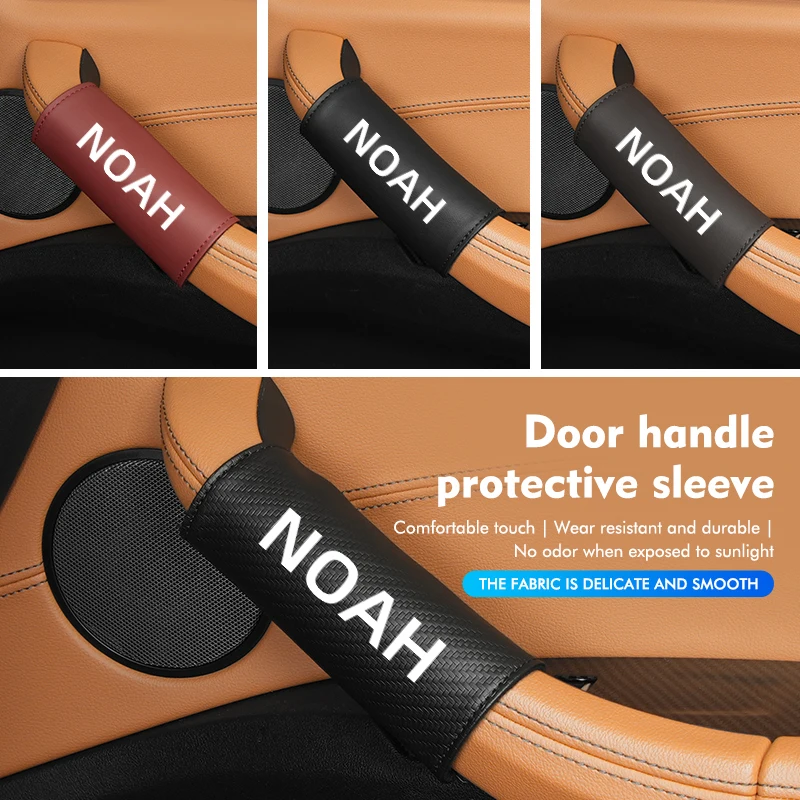 Car Door Handle Guard Sleeve Soft Anti Scratch Protector Case For Toyota Noah Voxy Noah Zrr70 Zrr80 70 80 Vellfire Auris Prius