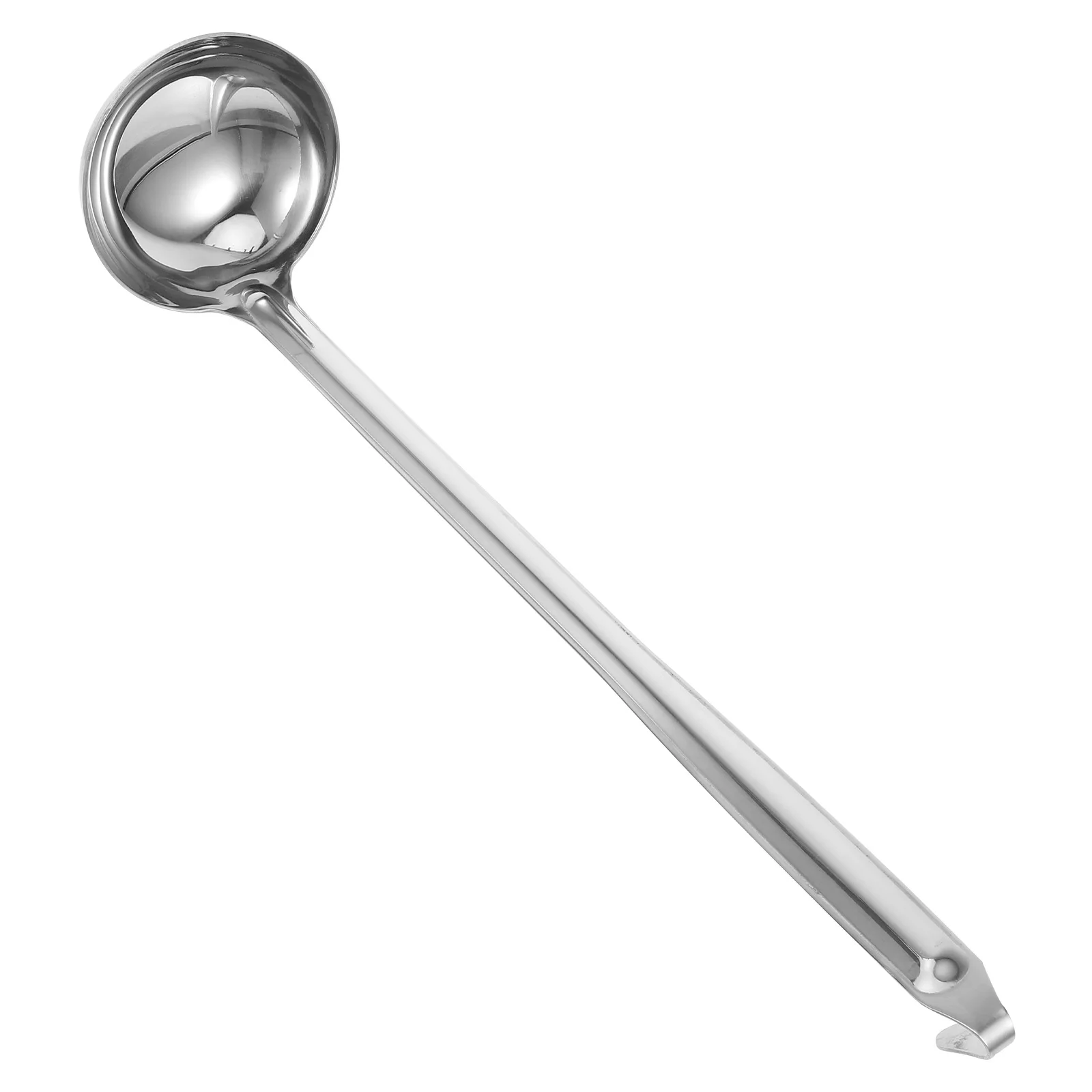 

Stainless Steel Soup Ladles Long Handle Deep Serving Kitchen Tools Metal Pot Spoon Cooking Utensils Stainless SteelSpoons