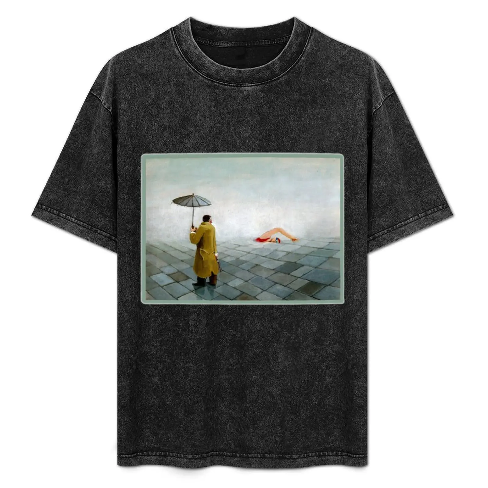 

rainy day T-Shirt Plus Size All Match Tee Shirt