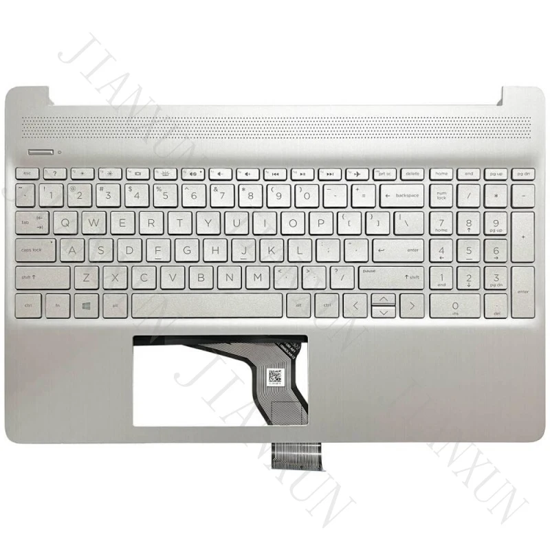 S+Keyboard for HP 15-EF 15S-EQ 15-DY 15S-FQ Palmrest Backlit L63578-001 L63579-001