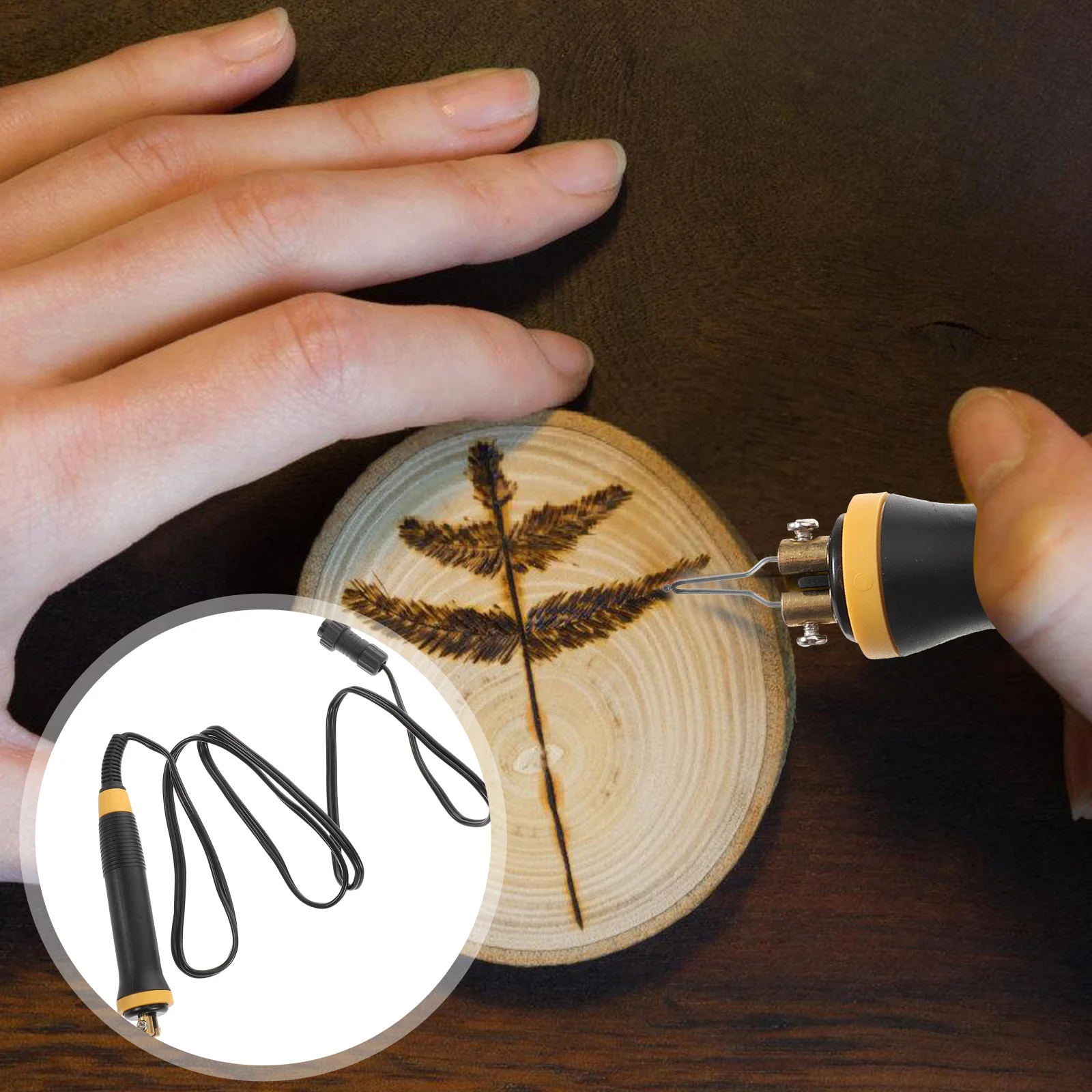 

Burning Hobby Pen for Wood Burn Art and Heat Transfer Multi Purpose Soldering Tool for Detailed Craft Projects