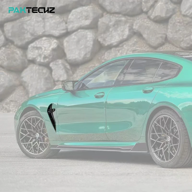 

Paktechz Prepreg Carbon Fiber Parts Front Fender Trims for BMW M8 F91 F92 F93