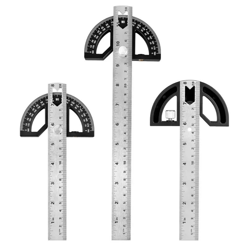 

Goniometer Ruler, Angle Finder, Multi - function Angle Gauge, 180 ° Multi - angle Measurement Tool, Woodworking Tools, 1pc