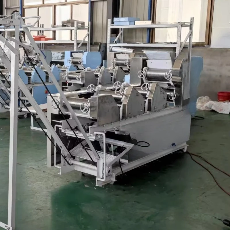 Automatic Gear Core Noodle Press & Forming Machine 220kg/h Capacity Instant Noodle Production Line for Hotels & Home Use