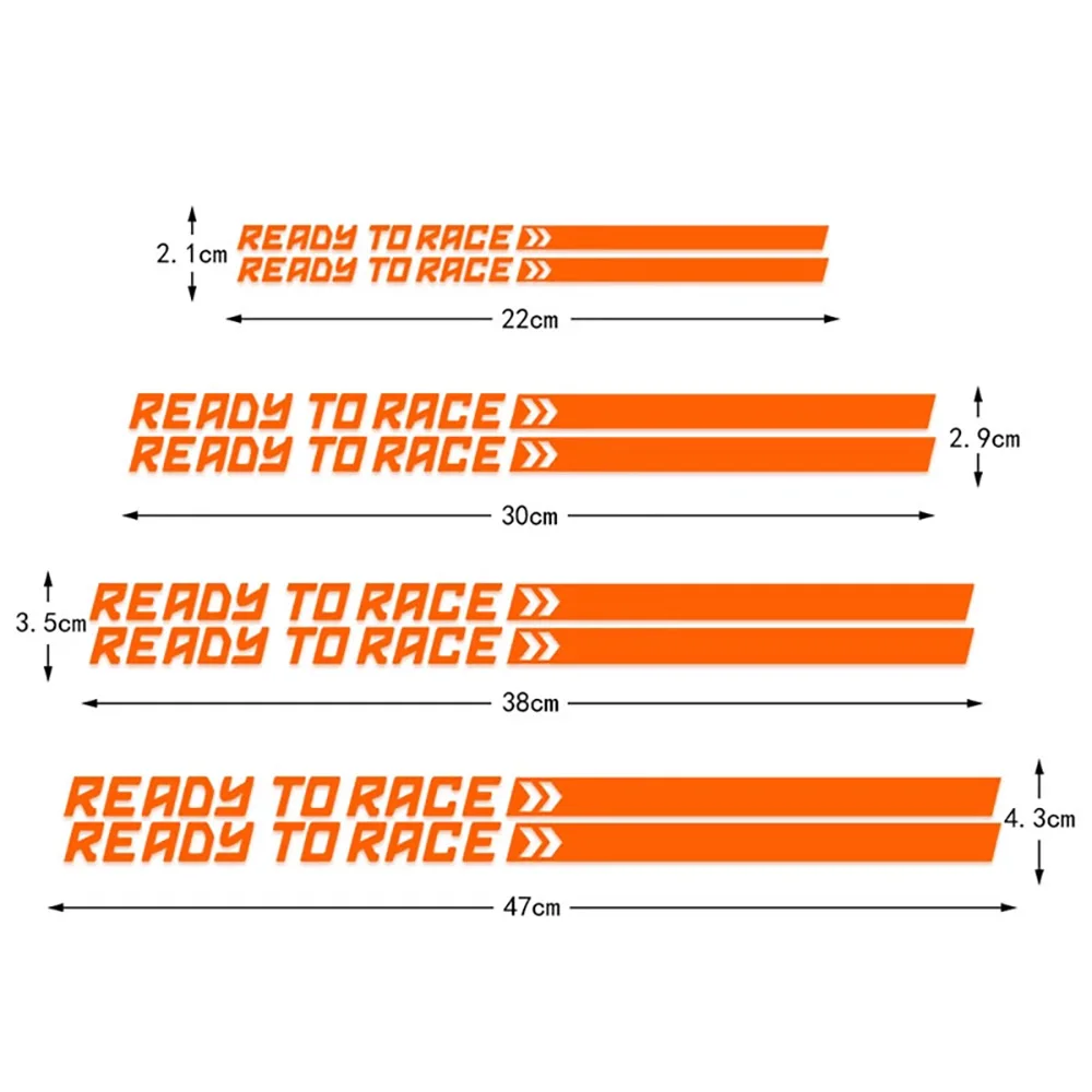 READY TO RACE For KTM Duke 125 390 Exc Accessories 1290 Super Adventure 790 890 S R 990 250 1190 Rc 200 300 Pegatinas Stickers image 5