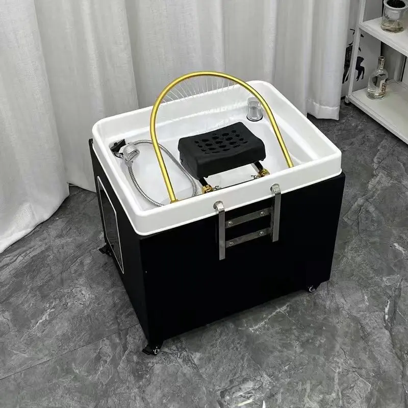 Movable hair shampoo basin  bed Head treatment water circulation Fumigation Hair and beauty salon Other Electric General