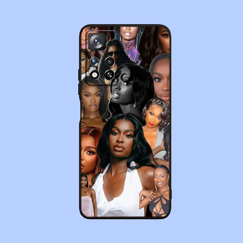 C-Coco Jones Phone Case For Samsung Galaxy A13,A21s,A22,A31,A32,A52,A53,A71,A80,A91 Soft Black Cover