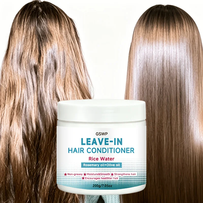 

GSWP leave-in conditioner. providing non-greasy hydration and smoothness while repairing and strengthening strands.200g