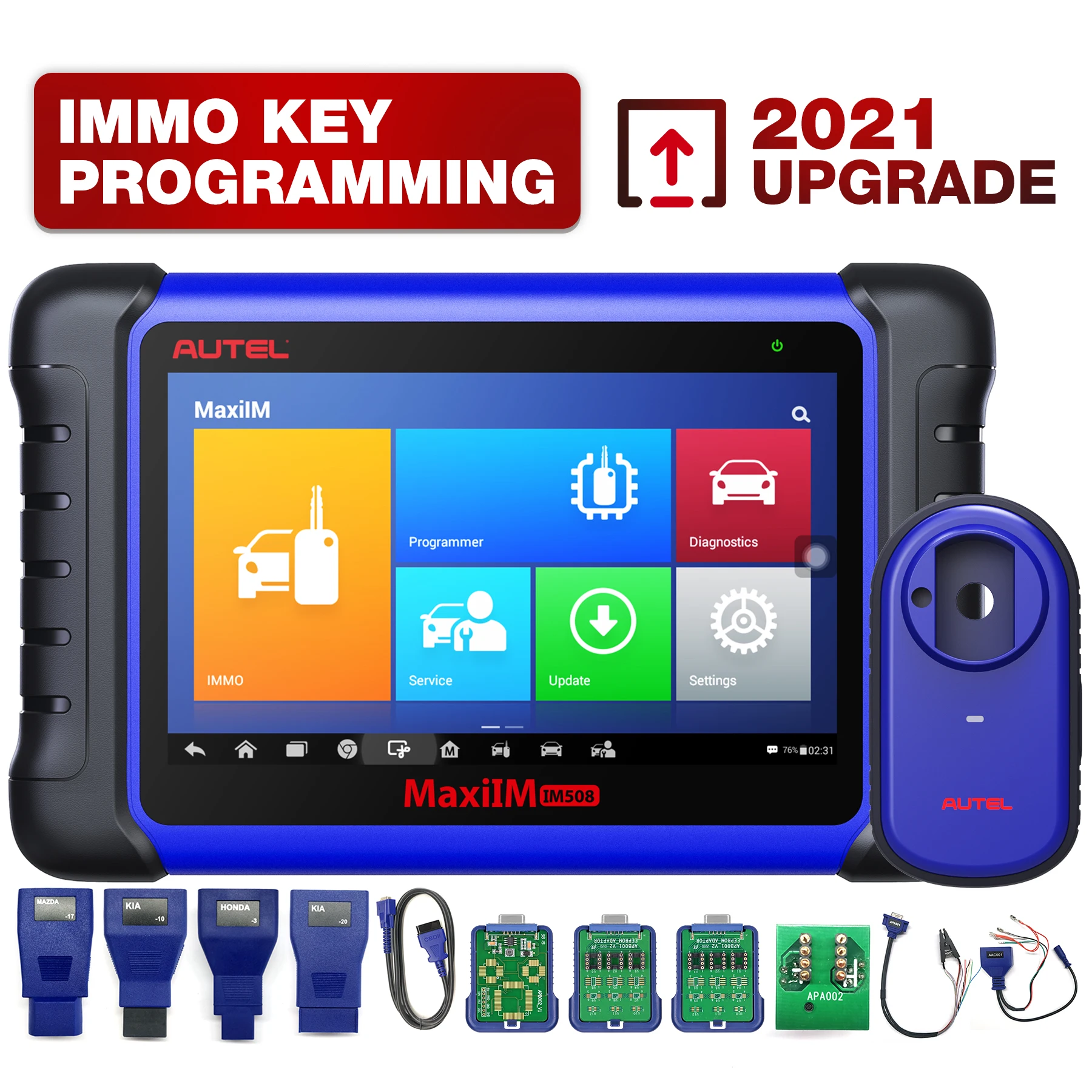 Oryginalny autel im508 obd2 auto master making key coding programmer narzędzia do programowania maszyn dla wszystkich kluczy utracony skaner