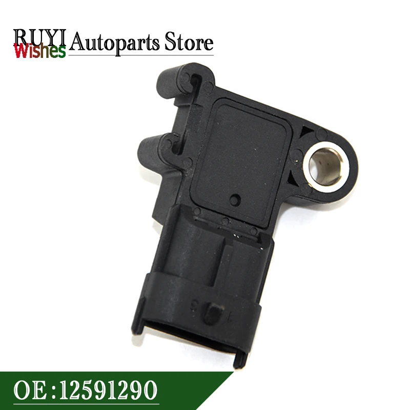 New 12591290 Manifold Absolute Pressure Sensor For Buick Cadilllac Opel Adam 55573248 93192107 1235060 1238894