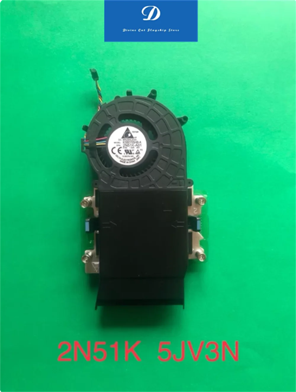 

Оригинальный охлаждающий вентилятор для мини-настольного компьютера Dell 7040M 9020M 2N51K 05JV3N