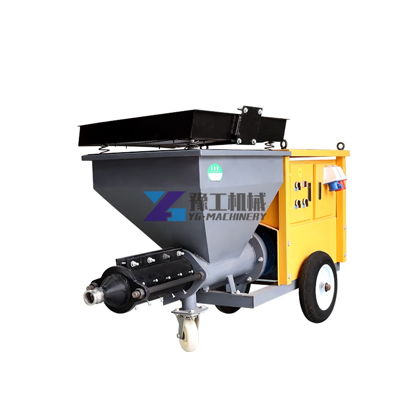 Best Quality Automatic Air Stucco Exterior Wall Insulation Spray Plastering Machine Mortar Sprayer for Spraying