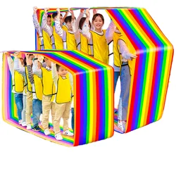 Teambuilding-Aktivität, Teamarbeit-Spiel, Gruppenveranstaltung, Lernaktivität, lustiges Spielen, Laufmatte für Teenager, Kinder und Erwachsene, Feldtagsspiel
