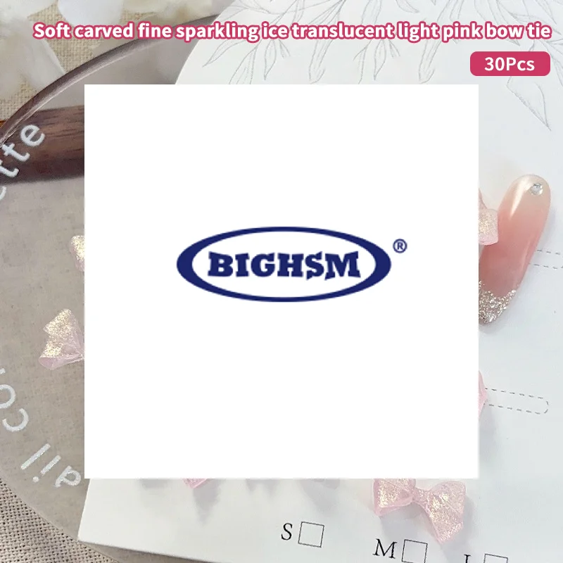 30 stuks zacht gesneden glitter boog nail art charms leuke hars nagels decoratie benodigdheden sieraden accessoires diy