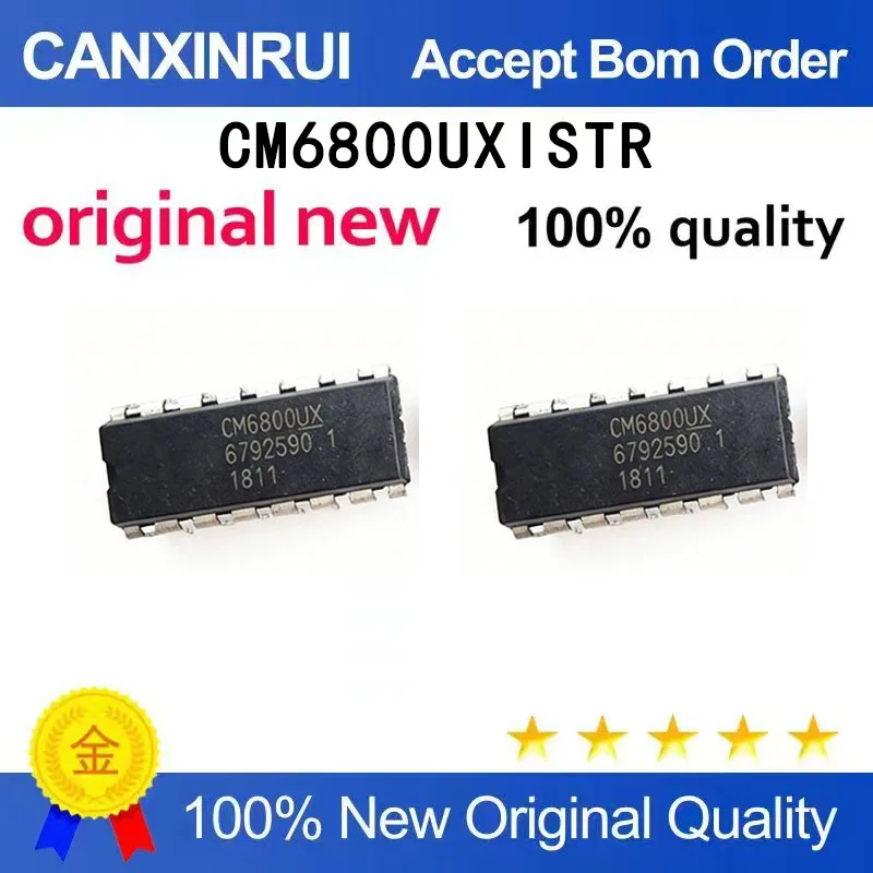 (5-100 PCS) In stock CM6800UX CM6800UXISTR 6800UX SOP patch DIP16 direct insertion