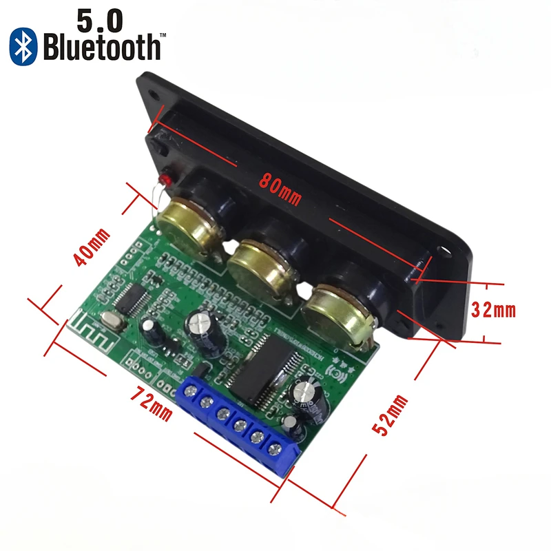 SOTAMIA 30W Subwoofer Amplifier Board Mono Bluetooth Power Amplifier Sound Speaker Amplificador Mini Home Audio Amplify