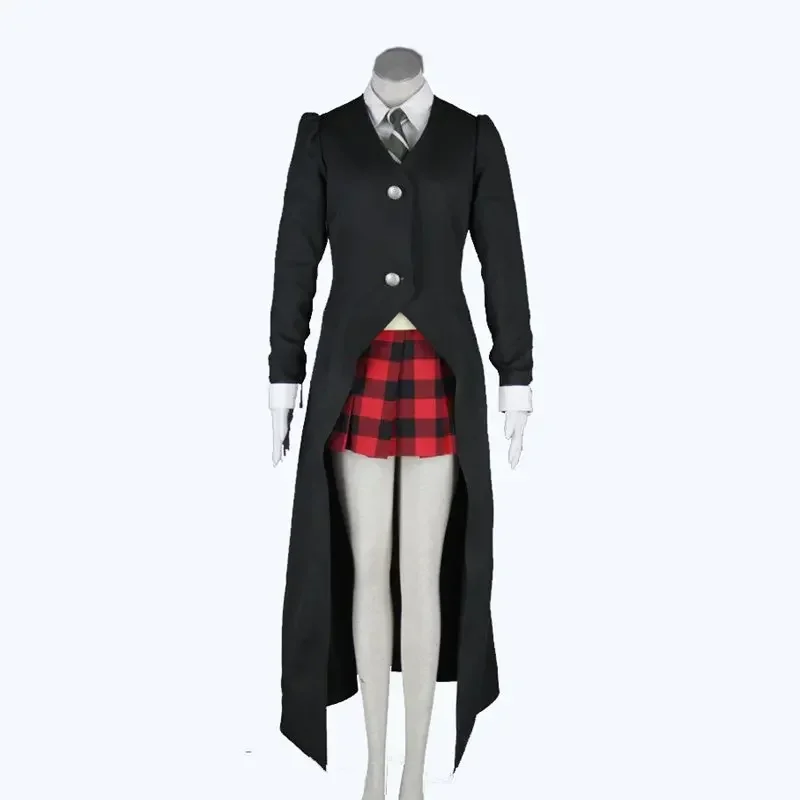Costume de Cosplay Anime Soul Eater Maka Albarn, jupe pour femmes et filles, uniforme de fête de carnaval d'halloween, vestes