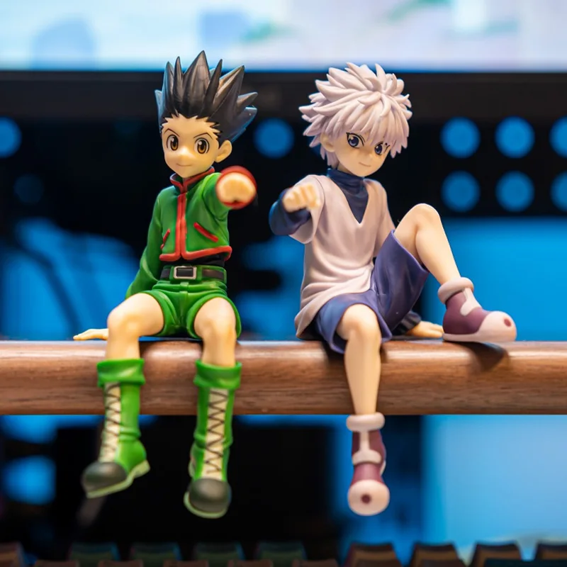 13cm FuRyu Noodle Stopper Hunter x Hunter Anime Figure Killua Zoldyck Action Figure Gon Freecss Figurine Model Doll Toys Gifts