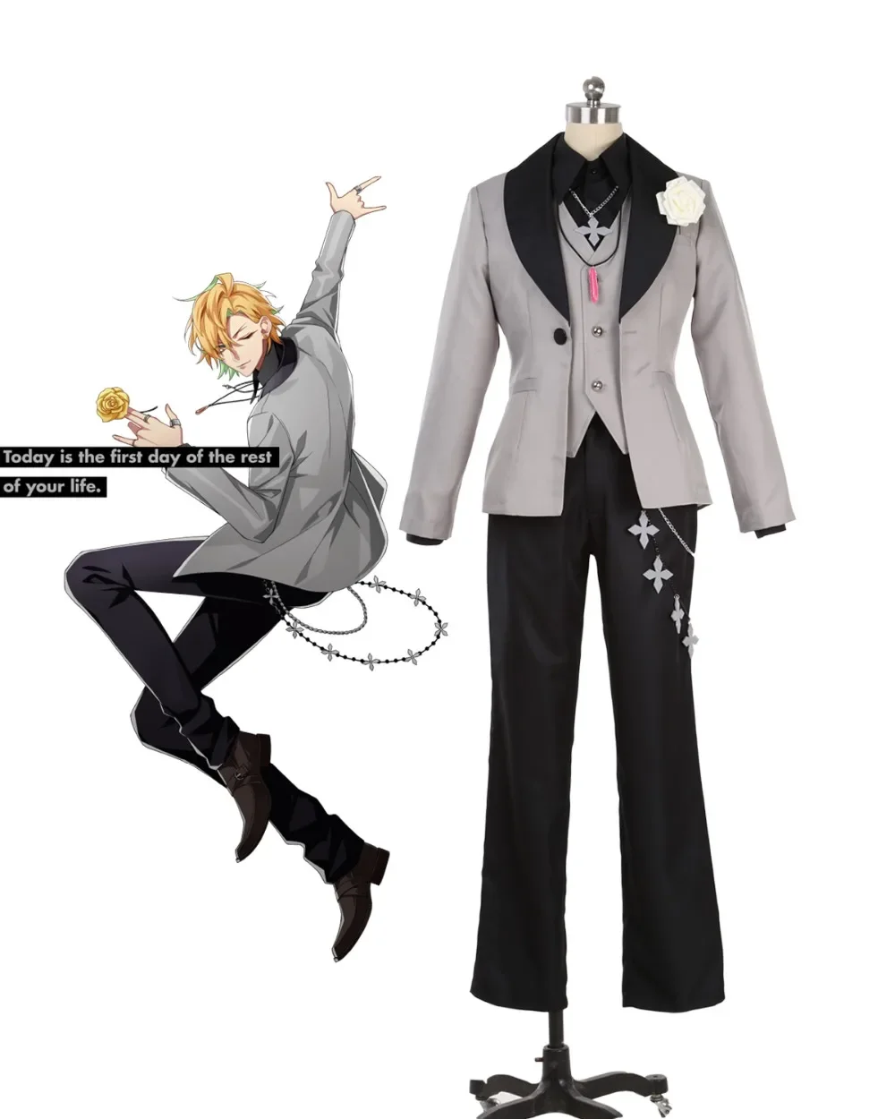 

Division Rap Battle Hifumi izanami Matenrou Cosplay Costume Full Set Custom Made