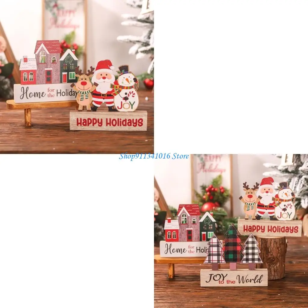 Recyclable Christmas Table Highlight With Traditional Holiday Character Designs