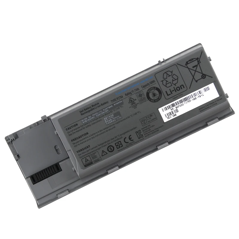 Imagem -04 - Bateria do Portátil Pc764 para Dell D620 D630 D631 Jd775 Kd489 Jy366 Kd491 Kd492 Pc765 Kd494 Kd495 Nt379 Pp18l M2300 11.1v 56wh