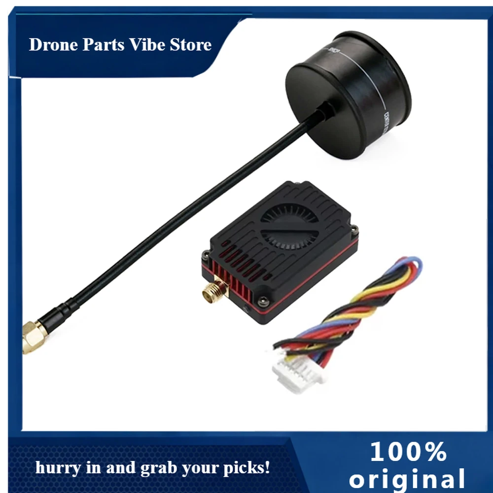 

APRushfpv Rush Fpv 1.3G 16CH 4W Video Transmitter Vtx 1.7dBi RHCP SMA Antenna For RC FPV Drone