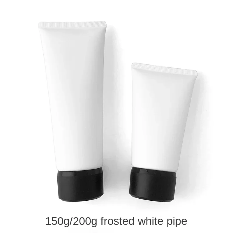 

150g 200g Matte White Matte Cosmetic Hosepipe Fire Extinguisher Bottles Squeeze Body Lotion Packing Plastic 10pcs/lot