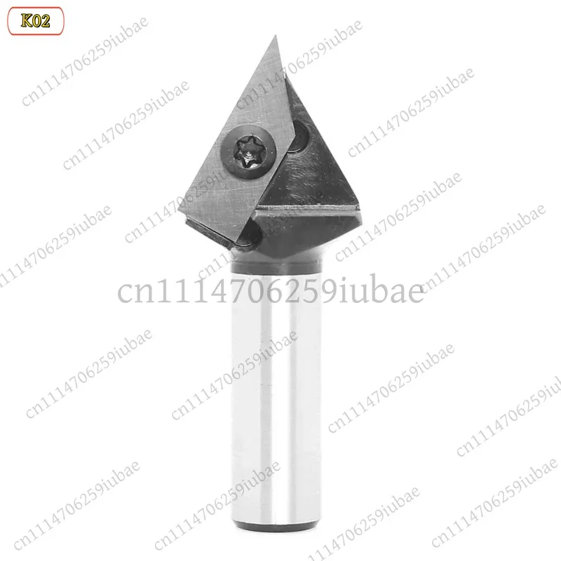 BK V-Shape Router Bit 60 Degree Carbide Milling Cutter Wood Engraving Tool Woodworking Replacement Blade