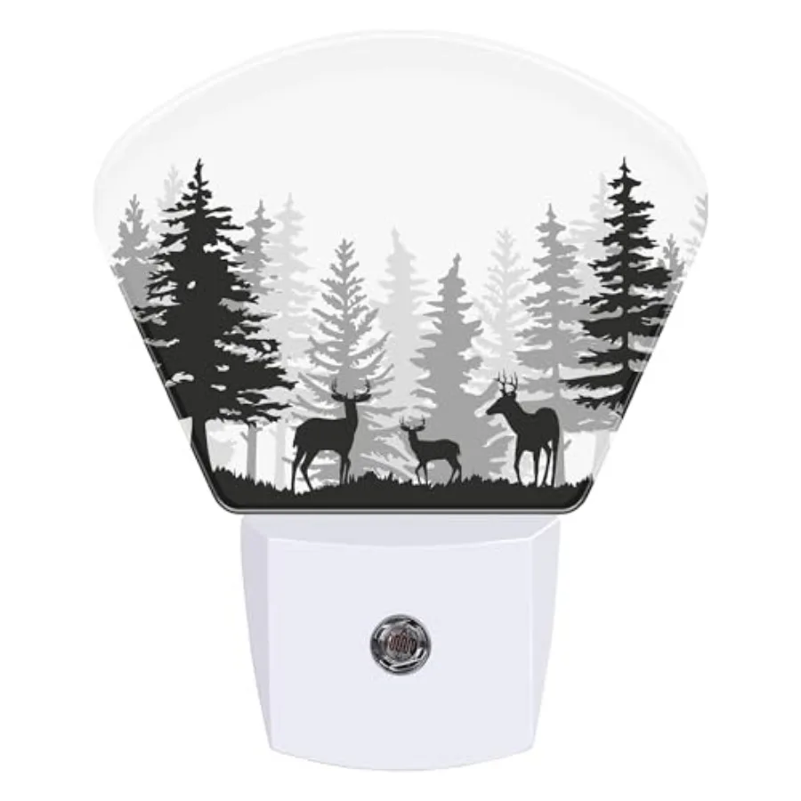 

Night Light Plug-in LED Dusk-to-Dawn Sensor Soft Night Lamp, Suitable for Home Bedroom Bathroom Hallway Stairs