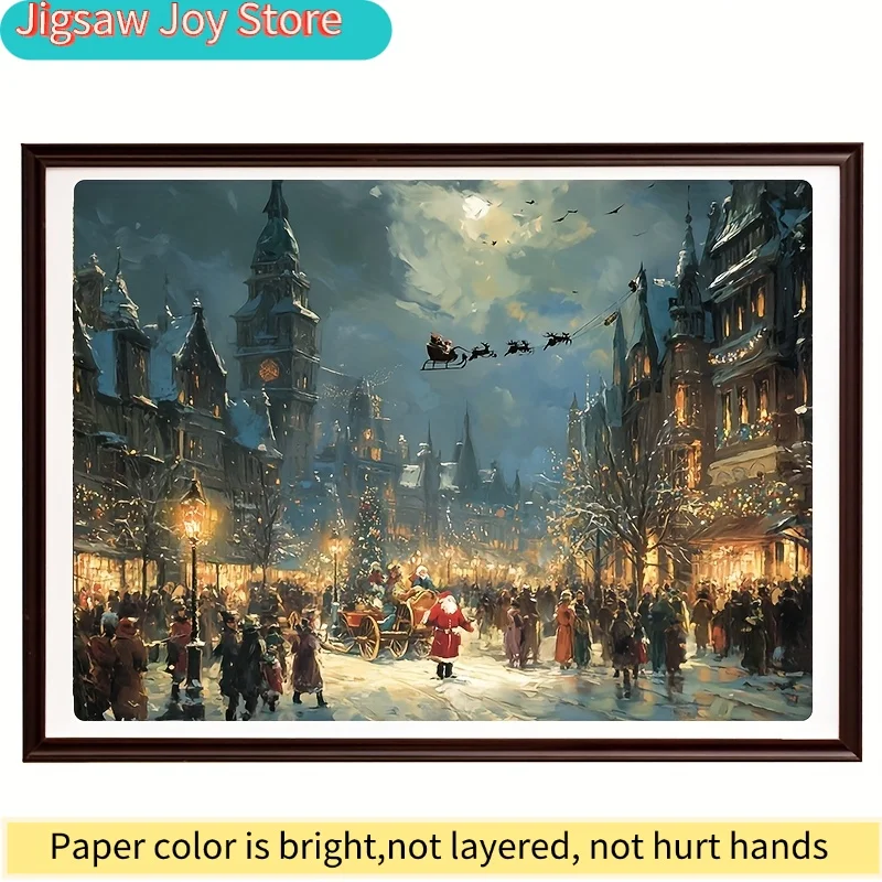 Un rompecabezas diseñado para adultos con una aventura nocturna en el cielo estrellado, perfecto para juegos de fiesta y actividades. Esto es encantador