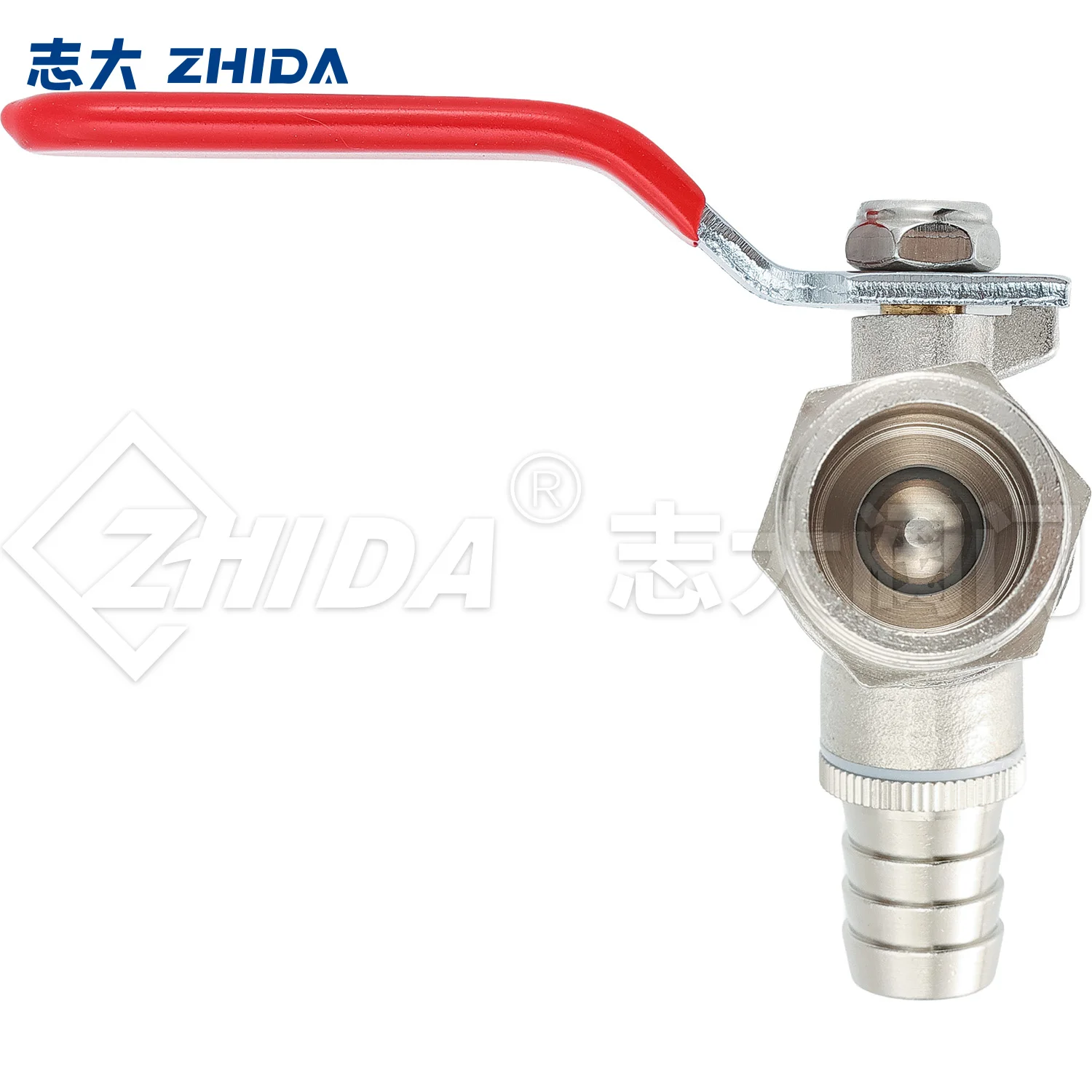 Outdoor all-copper tap with ball valve, high-flow, freeze-proof, suitable for washing machines, mop sinks and baby bottle cleani
