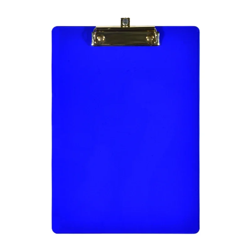 Colorful Transparent Acrylic Pad Milk Tea Shop Order Menu Board A4 File Office Stationery Dazzling laser clipboard folder