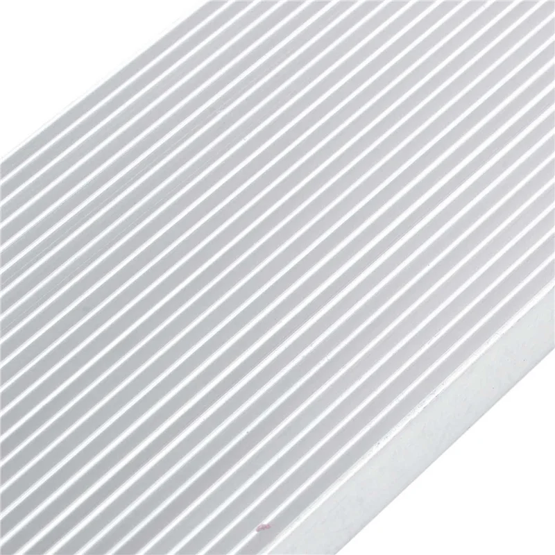 

FEDI-5X Алюминиевый радиатор для светодиодного усилителя высокой мощности, транзистор 100X41x8 мм