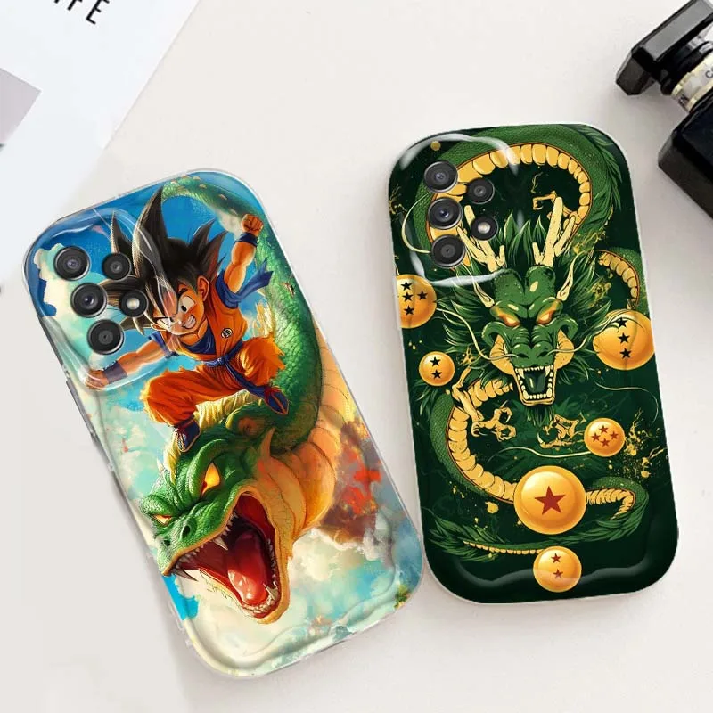 

D-Dragon Ball Popular Cool For Samsung A73 A72 A71 A56 A55 A54 A53 A52 A51 A32 A36 A26 A25 A13 A14 5G Wave Oil Phone Case