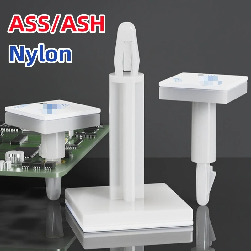 ASS/ASH Nylon Plastic Standoff Spacer Bolt Stick With Adhesive Backing Insert Lock Clip On In Fixed Support PCB Circuit Board