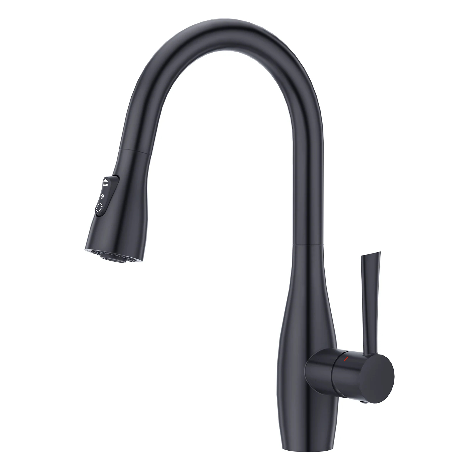 

CUPC Manufacturer Pull Down Kitchen Sink Tap 304 Stainless Steel Matte Black Kitchen Sink Faucet
