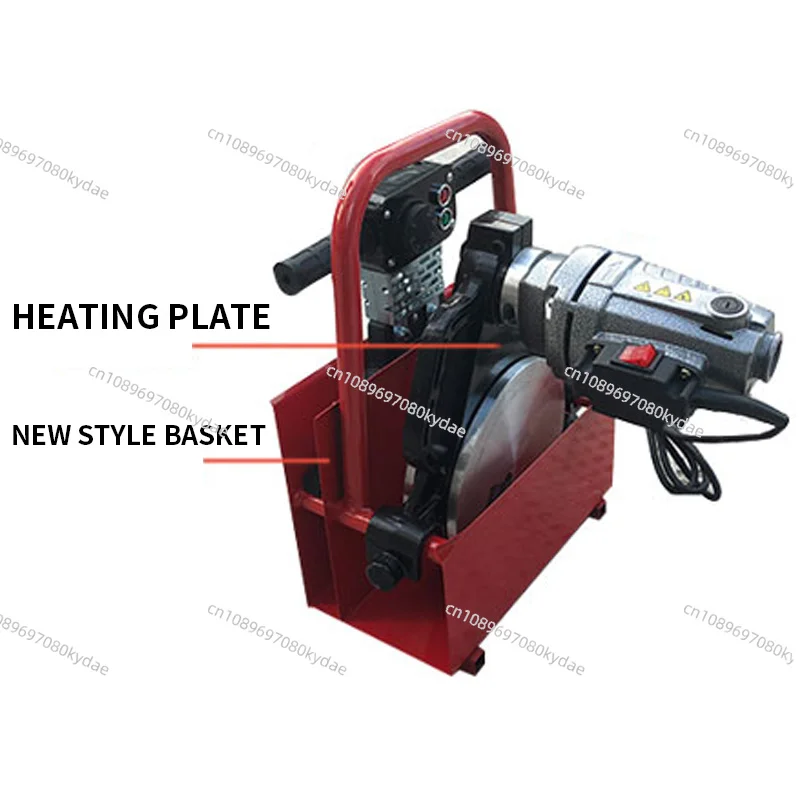 63-160 Hand Push Type Butt Welding Machine 220V PE Pipe Butt Welding Machine Fusion Splicer Hot Melt Pipe Welding Machine