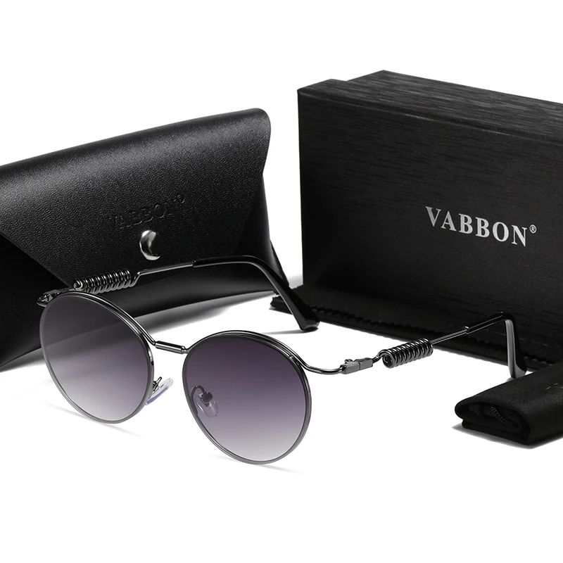 

Vabbon Новые модные мужские и женские поляризационные солнцезащитные очки Модные очки в круглой оправе Спорт на открытом воздухе Пляжные очки с защитой от ультрафиолета для вождения и рыбалки, премиальный подарок3934