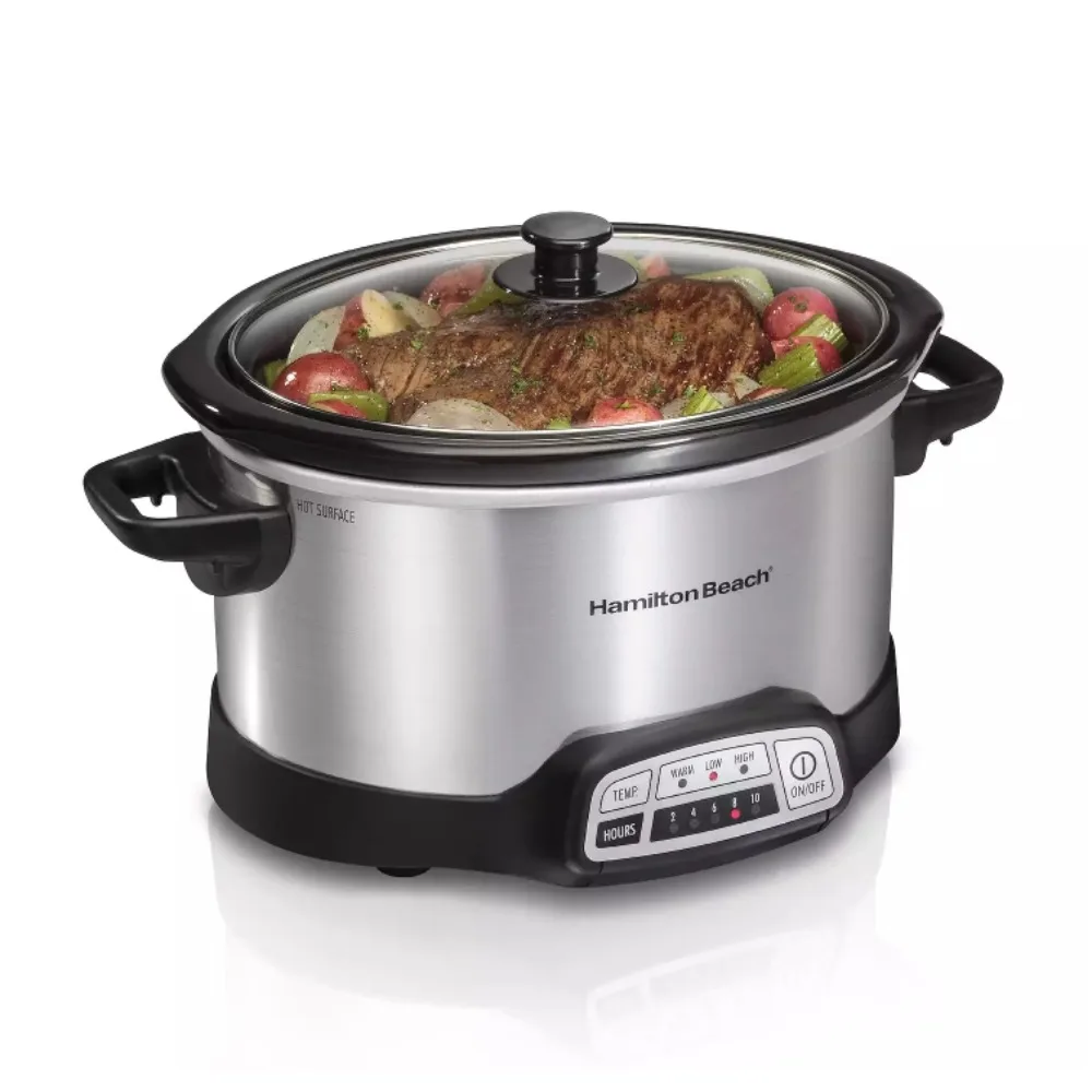 

2024 New 4 Quart Programmable Slow Cooker