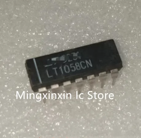 Chip ic de circuito integrado, 10 piezas, LT1058CN DIP