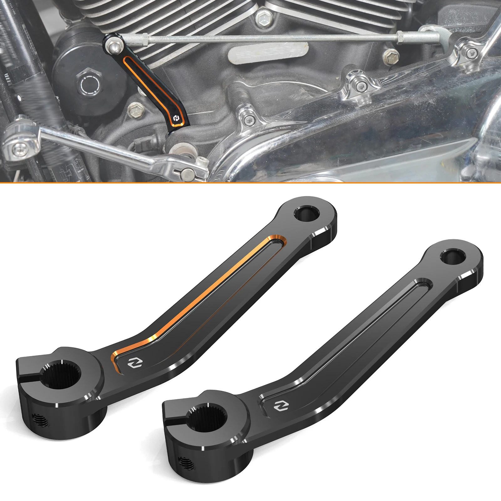 1x Gear Shift Inner Arm Shifter Lever for Harley Road King FLHR/XS FLHRC Street Glide FLHX/S/SE Ultra Limited Road Glide Limited