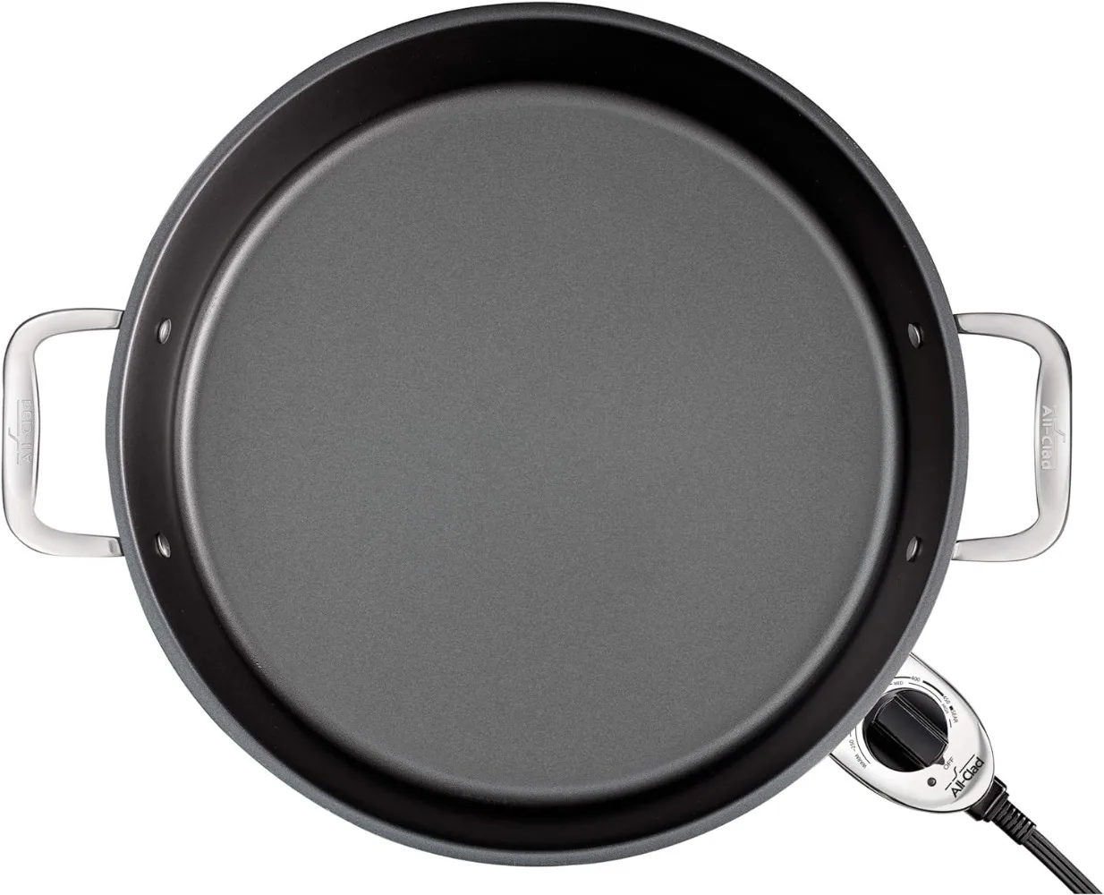 All-Clad Electrics Stainless Steel and Nonstick Surface Skillet 7 Quart 1800 Watts Temp Control, Cookware, Pots and Pans, Oven