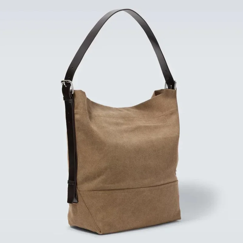 

Brand Original Canvas Shoulder Tote Bag Adjustable Belt Shoulder Bag Simple Casual Messenger Bag Travel Handbag Unisex